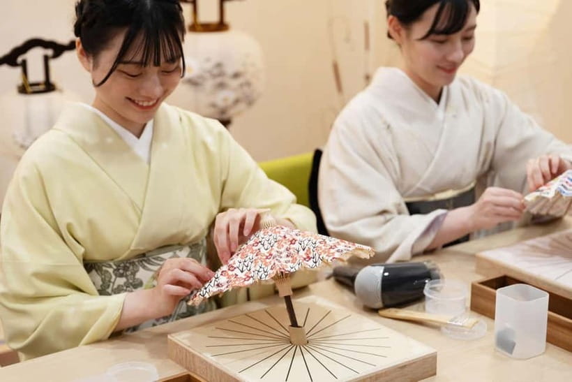 Kyoto: Traditional Mini Umbrella Making Workshop - Key points to know before you book