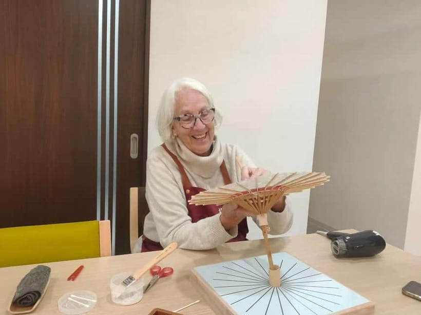 Kyoto: Traditional Mini Umbrella Making Workshop - What the praise tells you about the teaching