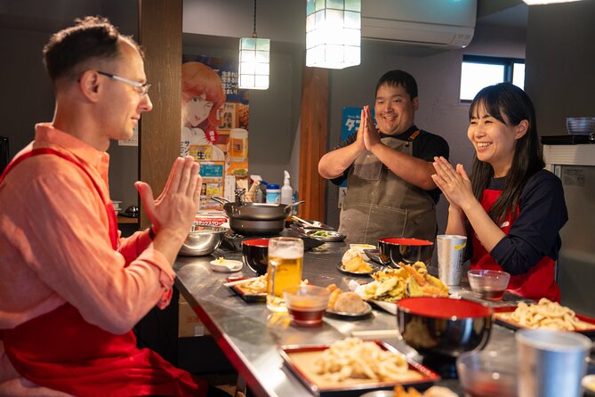 Kyoto Udon and Tempura Cooking Class with Professional Chefs - Key points to know before booking