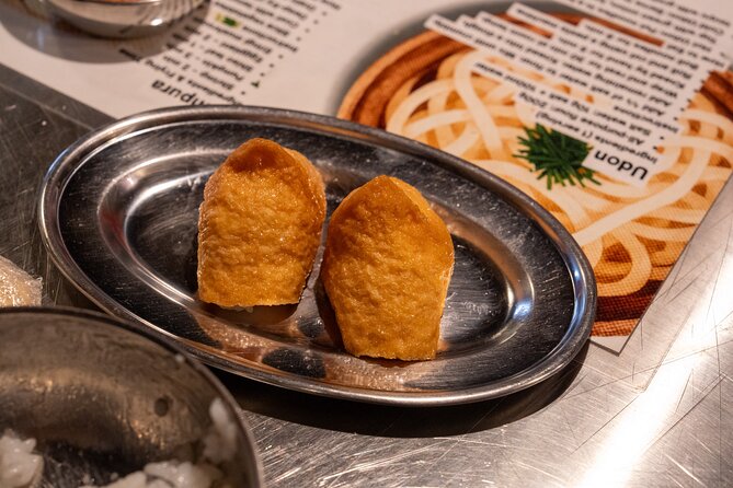 Kyoto Udon and Tempura Cooking Class with Professional Chefs - Frying shrimp and vegetable tempura