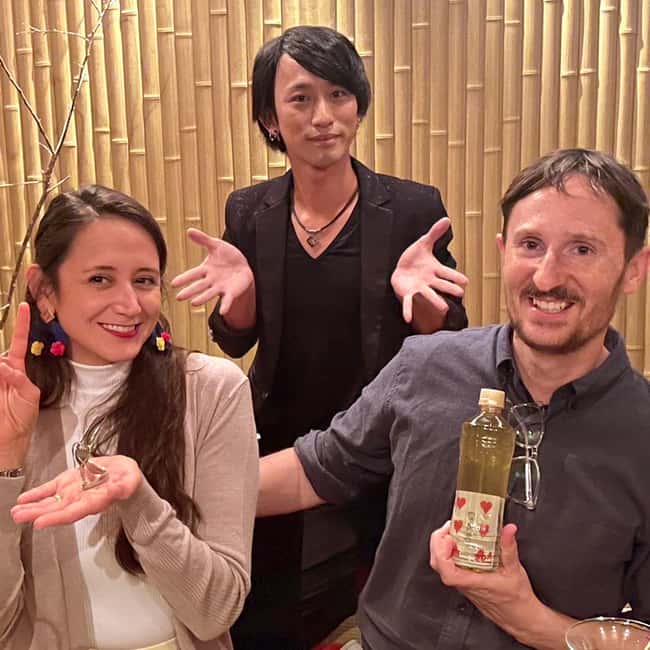 Kyoto: Wazuma Magic Show & Tea Ceremony - Entering the private tea room in Gion