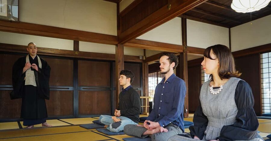 Kyoto: Zen Meditation and Garden Tour at a Temple with Lunch - Starting at Tofukuji Station