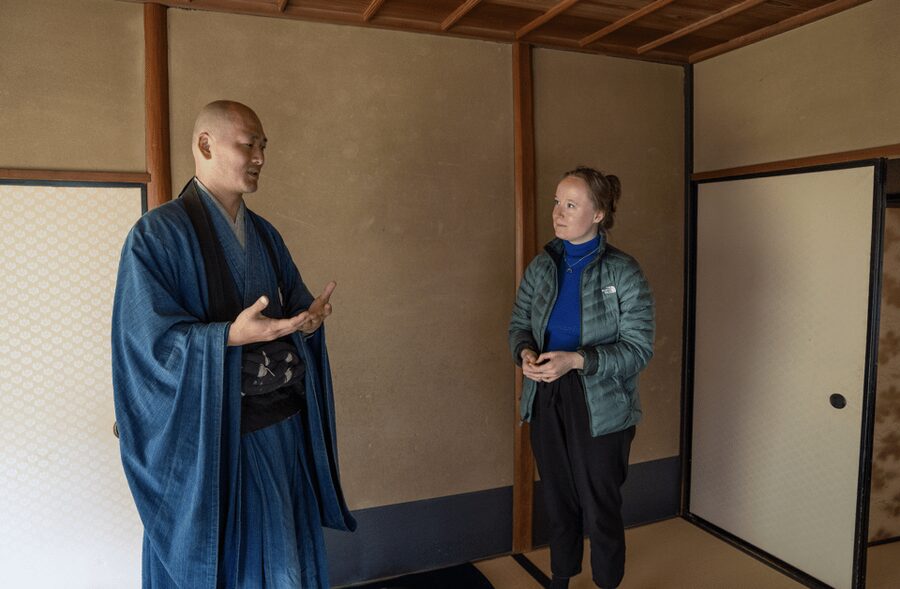 Kyoto: Zen Meditation at a Private Temple with a Monk - Matcha, sweets, and a conversation with the monk