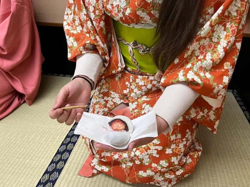 Learn Zen in a class of making Matcha tea near Osaka Castle - What the $40 price includes