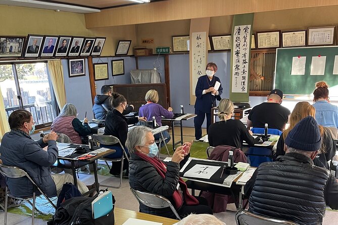 Let's experience calligraphy in YANAKA, Taito-ku, TOKYO !! - Photos, language, and family suitability