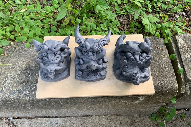 Let's make only one original onigawara in the world - The kiln wait and home delivery