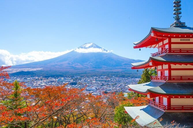 Mount Fuji Full Day Sightseeing Tour from Tokyo - Arakurayama Sengen Park means stairs for the famous view