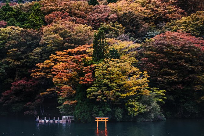 Mt Fuji & Hakone Cruise, Drum Show Bullet Train 1 Day from Tokyo - A short cruise across Lake Ashi