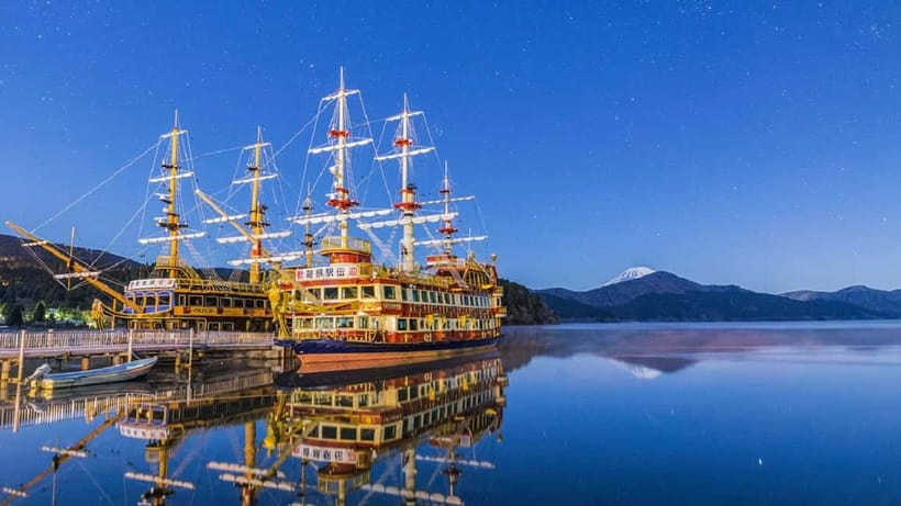 Mt.Fuji Hakone Day Tour With Lake Ashi Cruise, FREE Ropeway - Hakone Shrine and the Cedar Path to Lake Ashi