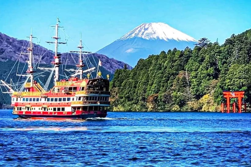 Mt.Fuji Hakone Day Tour With Lake Ashi Cruise, FREE Ropeway - Hakone Ropeway and Owakudani’s Volcanic Ground