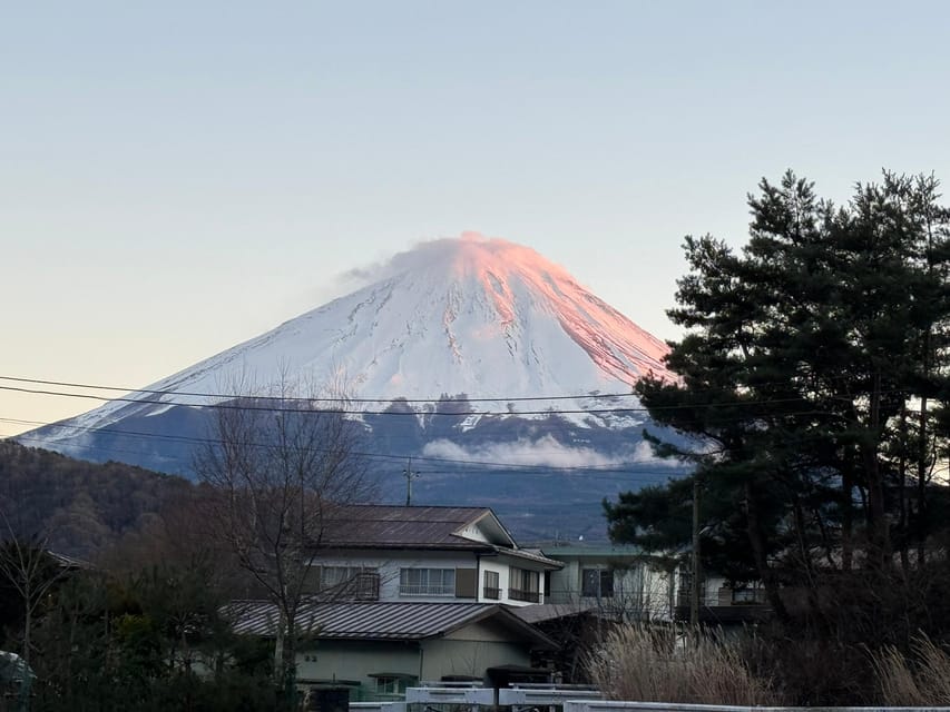MT.Fuji: Mount Fuji Private day Tour With Guide - Saiko Iyashi-no-Sato Nenba, a final cultural stop
