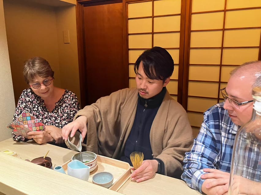 Nara:5 Type of Tea Tasting & Mindful Tea Ceremony - Wagashi with the tea