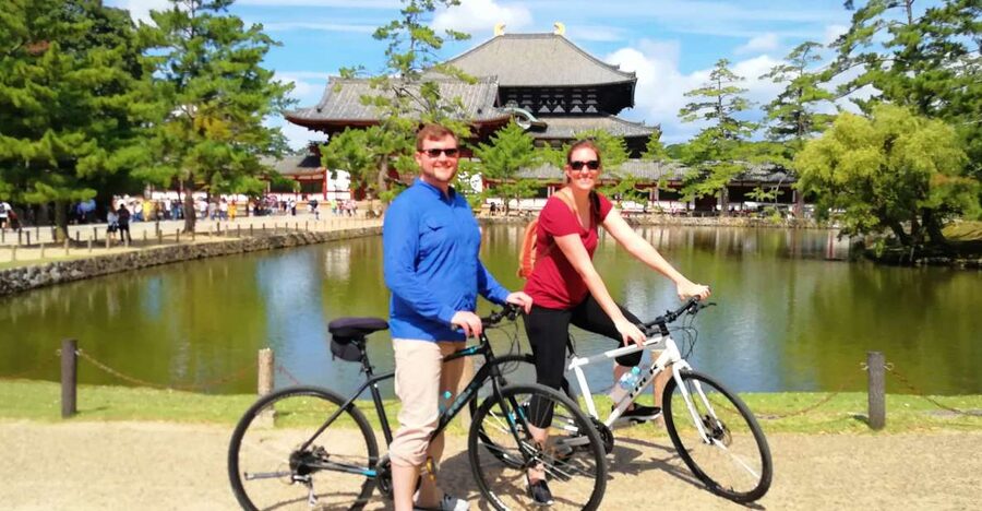 Nara: City Highlights Shared Group or Private Bike Tour - Key points at a glance