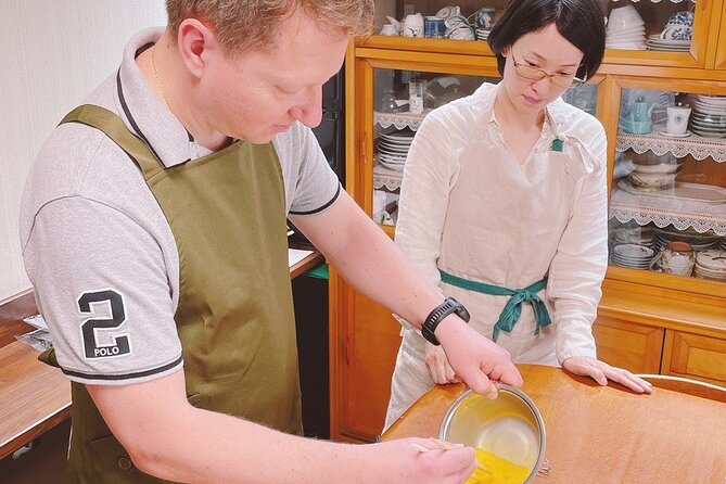 Near Fushimiinari: Kyoto Home Cooking Class & Supermarket tour - Preparing five Japanese dishes by hand