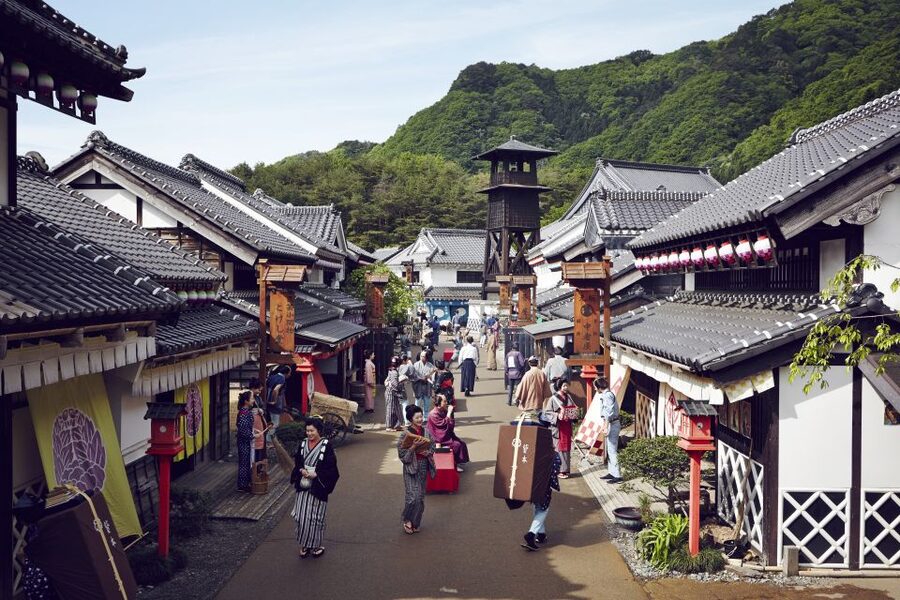 Nikko: Edo Wonderland Edomura Cultural Theme Park Ticket - Entering a town built for the Edo period