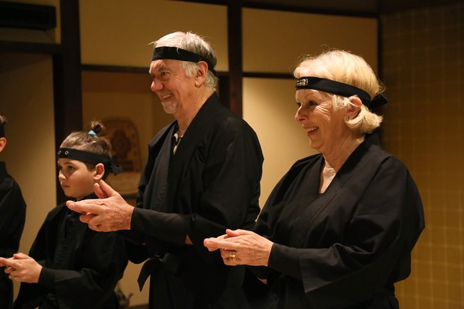 Ninja 1-hour Hands-on Lesson by Japanese master in Kyoto -Entry - Breathing, meditation, and the ninja walk