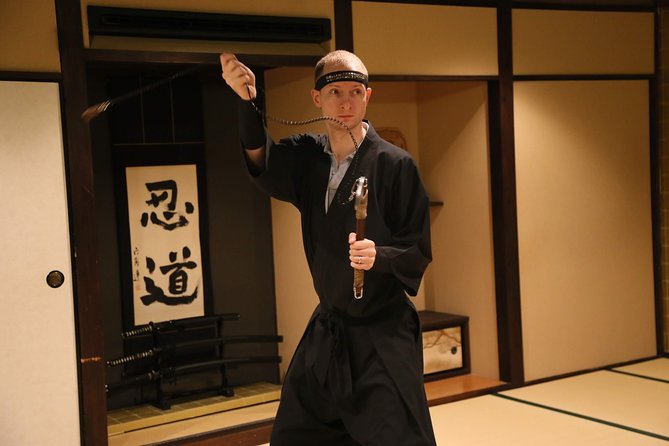 Ninja 2-hour Hands-on Lesson by Japanese master in Kyoto -Medium - Learning to walk like a ninja