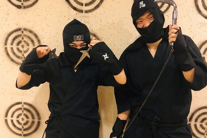 Ninja Experience (Family Friendly) at Samurai Ninja Museum KYOTO - The sword demonstration and samurai connection