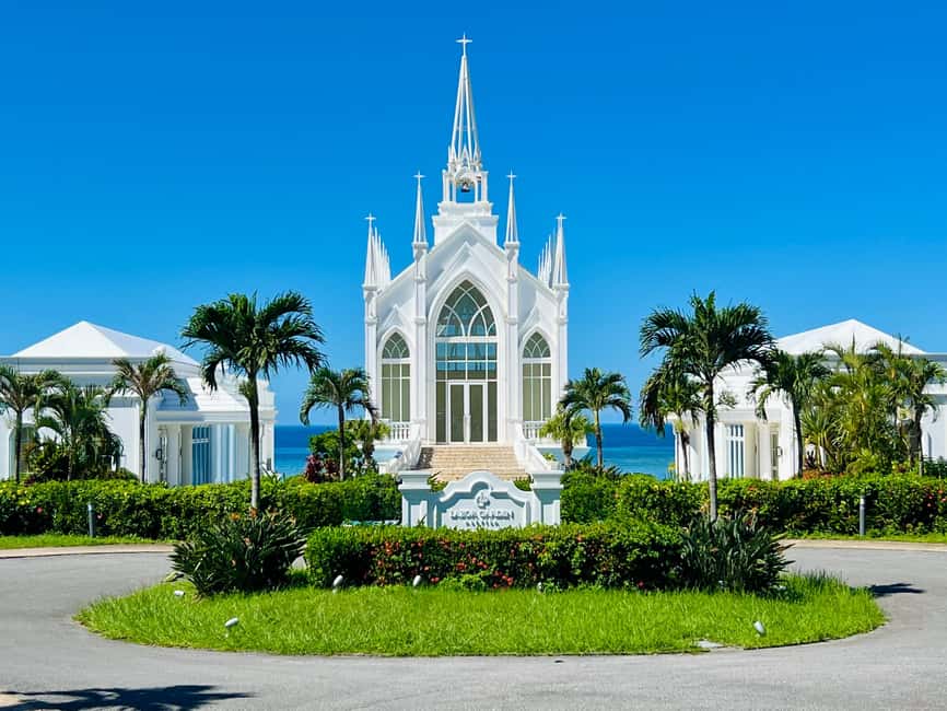 Okinawa Full Tour: Castle, Manza, Kouri, Aquarium & American - American Village after a long day