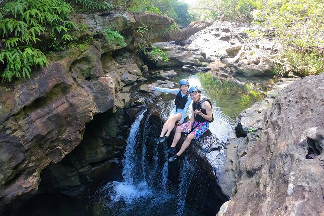 Okinawa Iriomote Half Day Splash Canyoning - Omija Road Park and the finish at a viewpoint