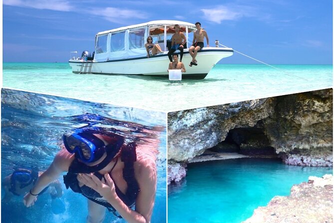 Okinawa Ishigaki Phantom Island and Blue Cave Snorkeling - Phantom Island and the tide-shaped sandbar