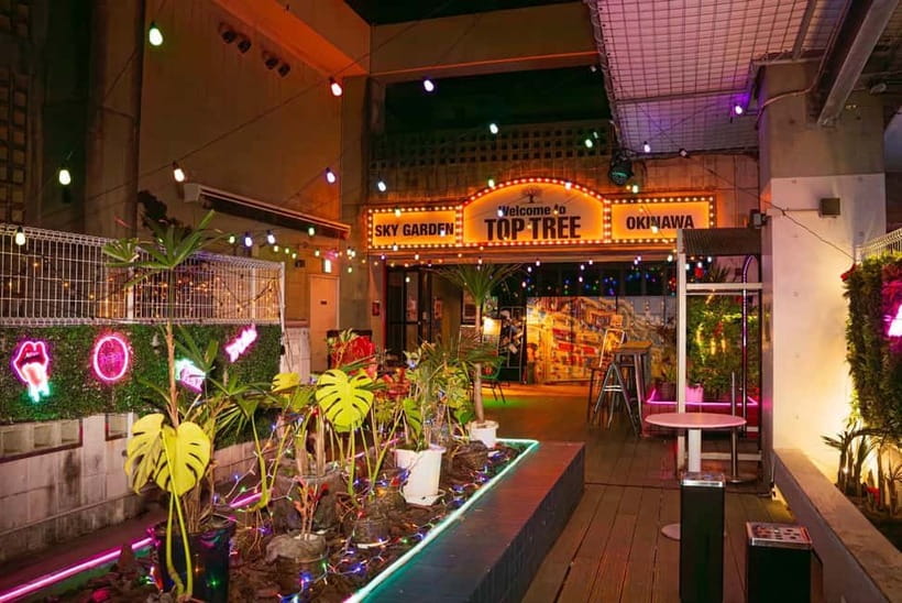 Okinawa:Sky BAR TOPTREE Nightclub Entry Ticket+Drink & VIP - Is the $6 price good value?