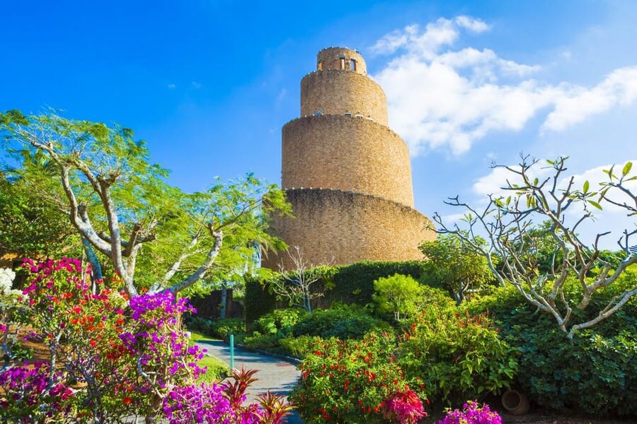 Okinawa: Tropical Dream , Ryukyu Mura, Banta Cafe Bus Tour - Manza Cape and the ¥100 entrance fee