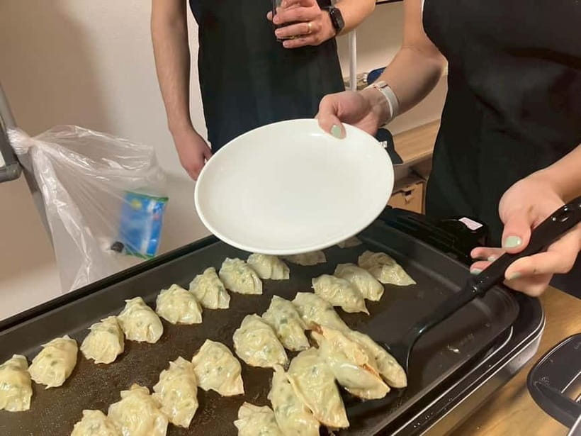 Osaka: Cooking Class Ramen & Gyoza Course in Nanba - The meal and drinks afterward