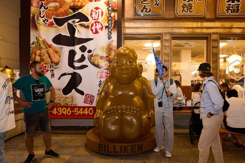 Osaka: Dark Side of Osaka Night Walking Tour - Jyanjyan Yokocho and the taste of old Osaka
