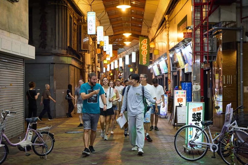 Osaka: Dark Side of Osaka Night Walking Tour - Tobita Shinchi and the limits of sightseeing