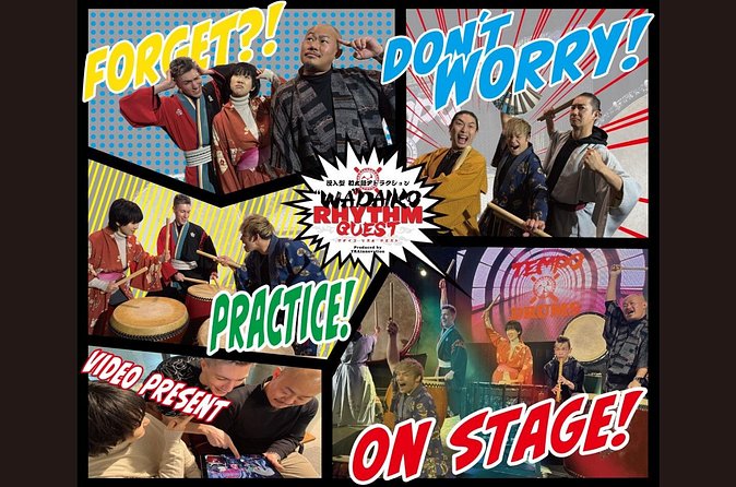 OSAKA:Feel the Power! Learn Taiko Drum from Professionals - The value of 8,000 yen, or about $25