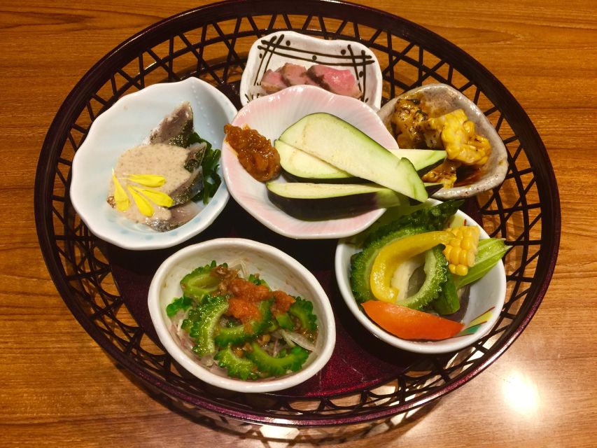 Osaka: Food Tour at Night with Tastings - The four tasting stops and what you can expect