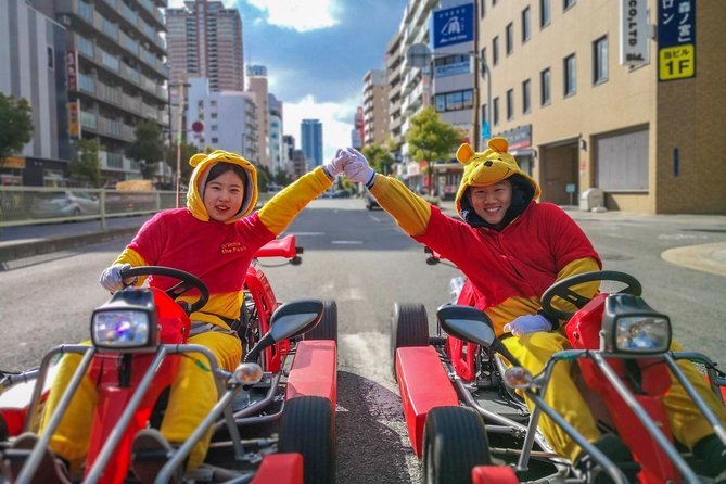 Osaka Go Karting Tour with Funny Costume - Starting near Nipponbashi with the right paperwork