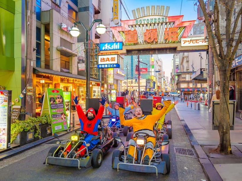 Osaka: Guided Go Karting Tour in a Funny Costume - What this Osaka kart tour is really like