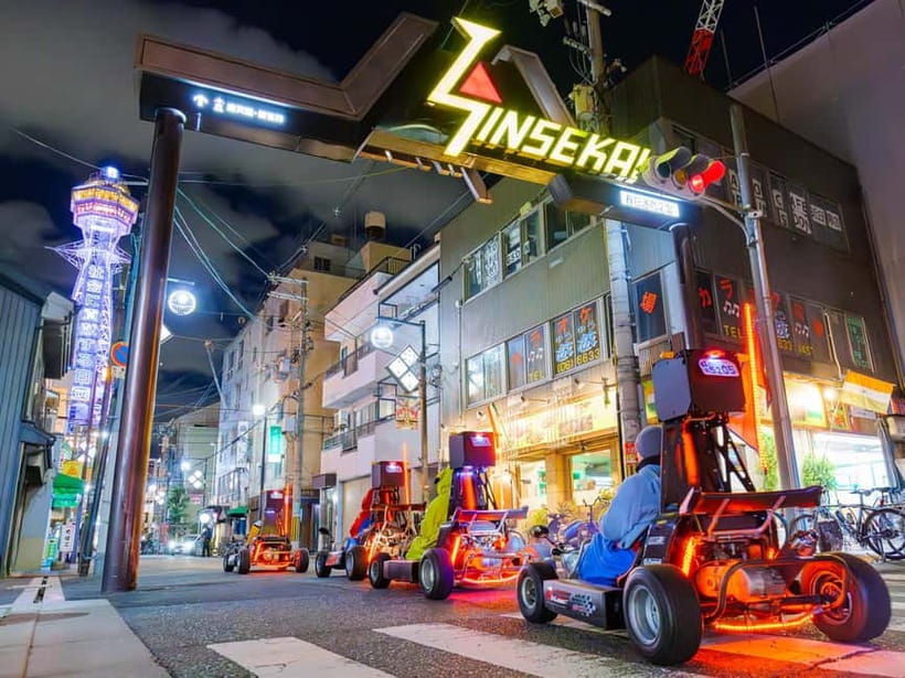 Osaka: Guided Go Karting Tour in a Funny Costume - Starting in Namba and America-mura