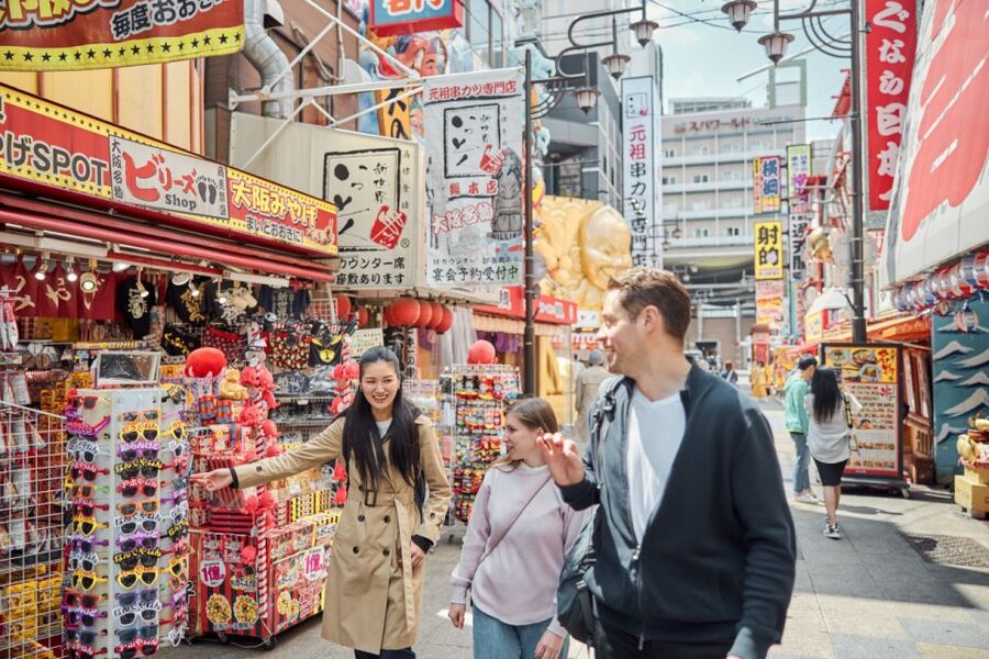 Osaka: Highlights & Hidden Gems Private Walking Tour - Sennichimae Kitchenware Street for cooks and curious shoppers