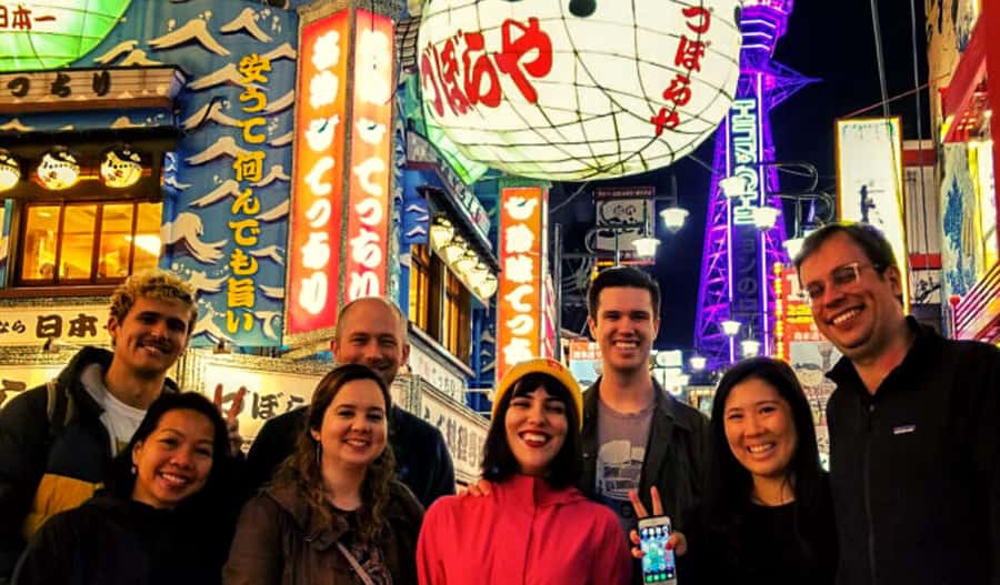 Osaka: Hotspots & Hidden Gems Walking Tour Private or Group - Osaka in one long, colorful walk