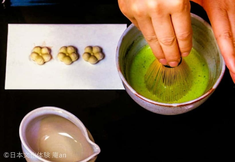 Osaka: Japanese Traditional Sweets Making and Tea Ceremony - A tea ceremony with your own matcha