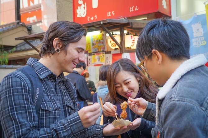 Osaka Local Foodie Walking Tour in Dotonbori and Shinsekai - Old Osaka in Jan-Jan Yokocho and the Tsutenkaku area