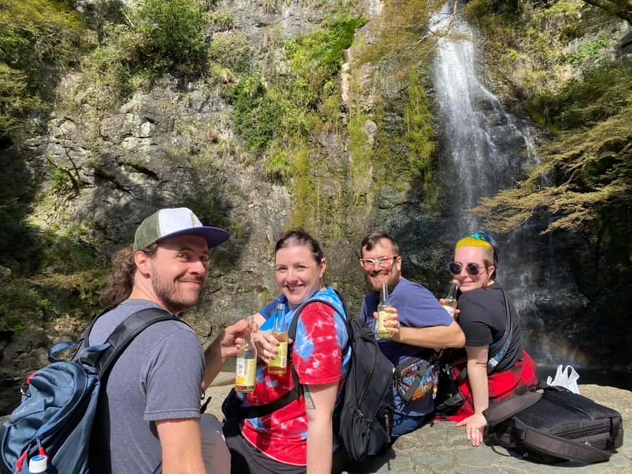 Osaka: Mino Forest Walk and Giant Waterfall with Local Lunch - The first hour: riverside paths and Mino’s cultural side