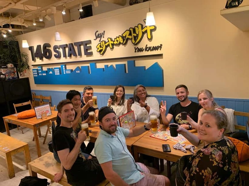 Osaka: Namba Pub Bar Crawl with a Local Guide - Third stop: American Village, whisky, and cocktails