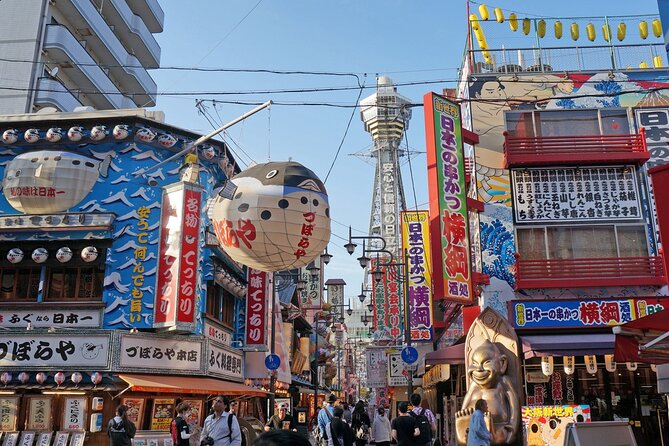 Osaka & Nara in 1-Day by Private Van with Local Expert Guide - Tsutenkaku and the older Osaka neighborhoods