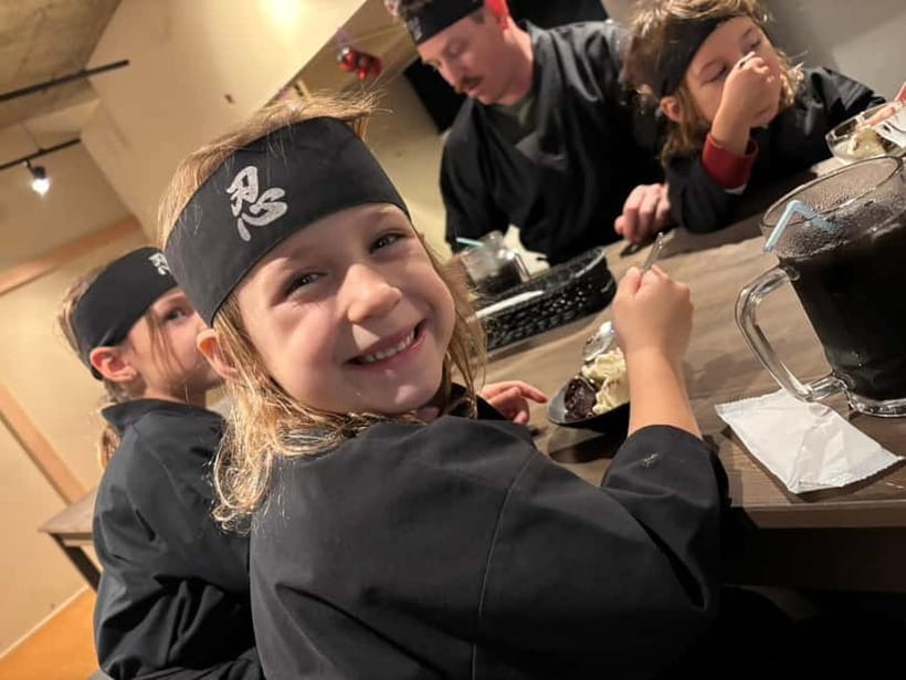Osaka: Ninja Experience Cafe in Dotonbori - Shuriken, blowgun, and katana practice
