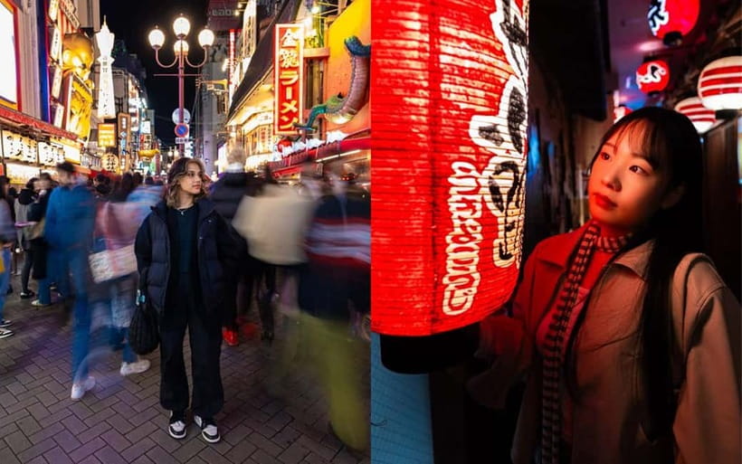 Osaka: Private Vibrant Nighttime Photoshoot (Dotonbori) - What the photographer adds to the experience