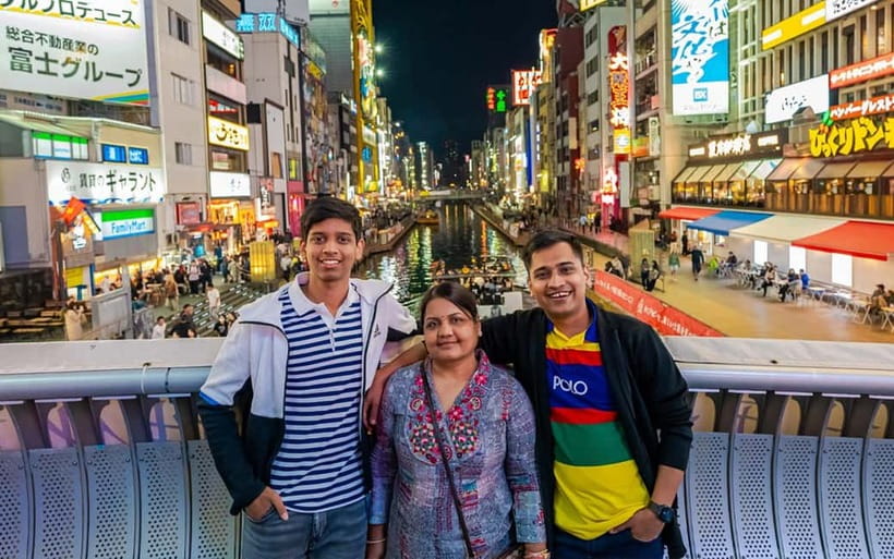 Osaka: Private Vibrant Nighttime Photoshoot (Dotonbori) - Starting near the Dotonbori Fire Station