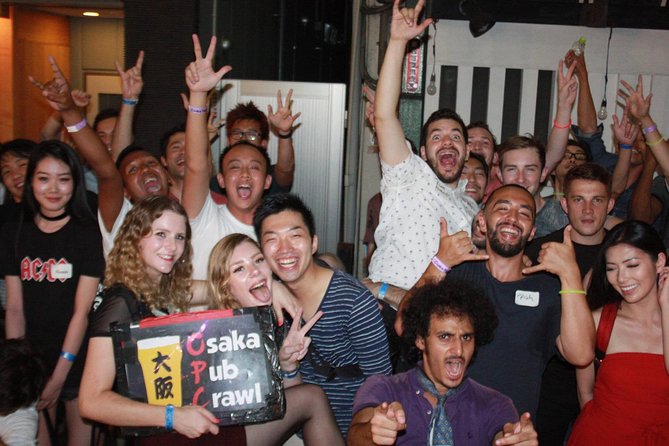 Osaka Pub Crawl and Nightlife Tour - At a glance