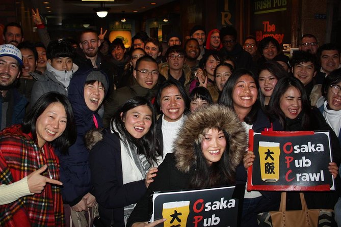 Osaka Pub Crawl and Nightlife Tour - The club finish and the 1,000 yen door drink