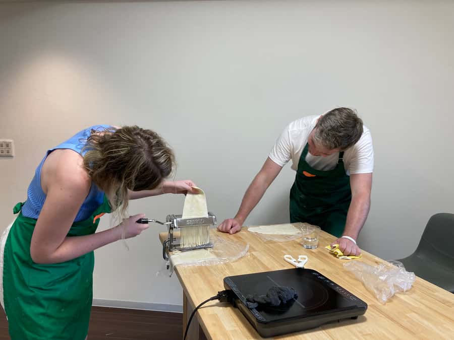 Osaka: Ramen and Gyoza Cooking Class in Dotonbori - Building the Soy Sauce Ramen Broth
