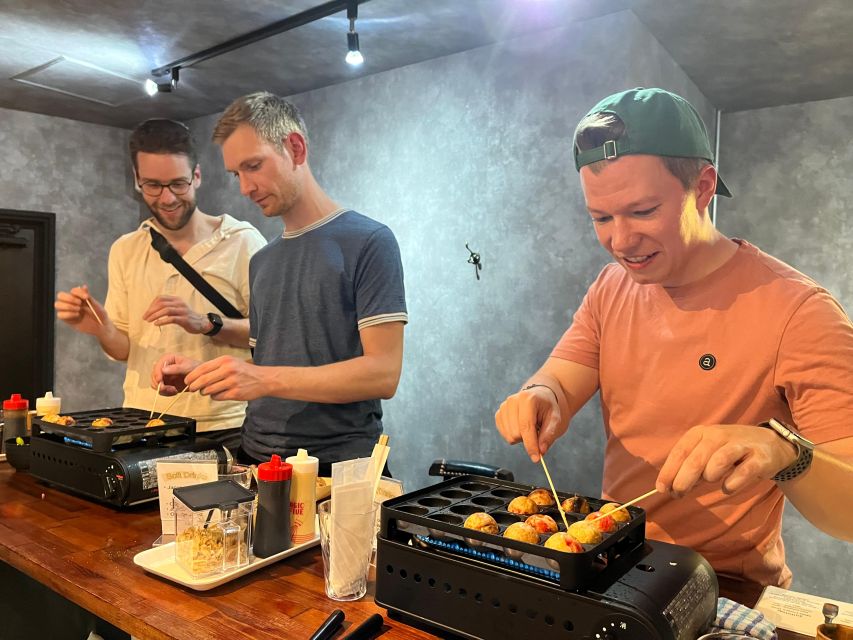 Osaka Sake Tasting with Takoyaki Cooking - Key Points Worth Knowing
