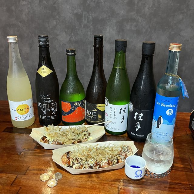 Osaka Sake Tasting with Takoyaki Cooking - The Takoyaki Session: A Little Cooking, a Lot of Laughs